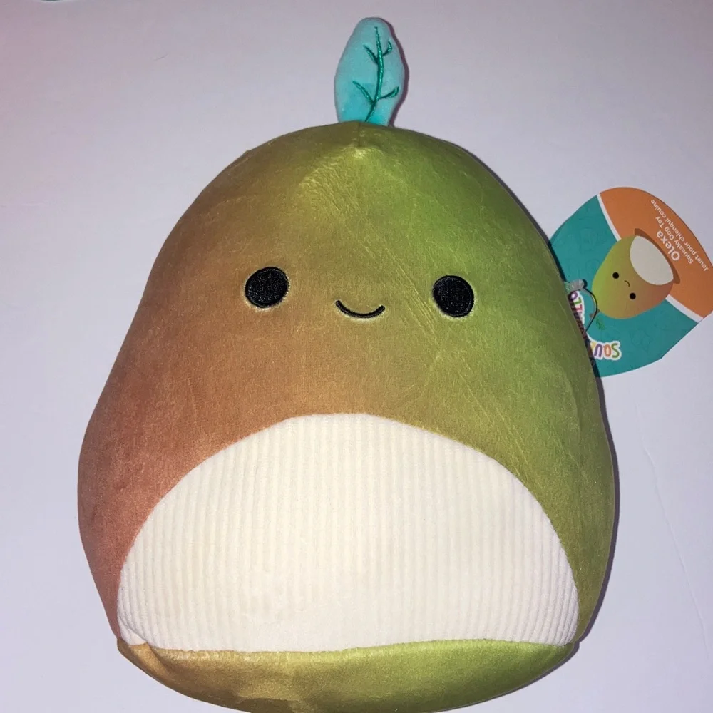 Squishmallows Dog Toy Set - Cherry, Celia & Olexa that Squeak and Crinkle 8”‎
